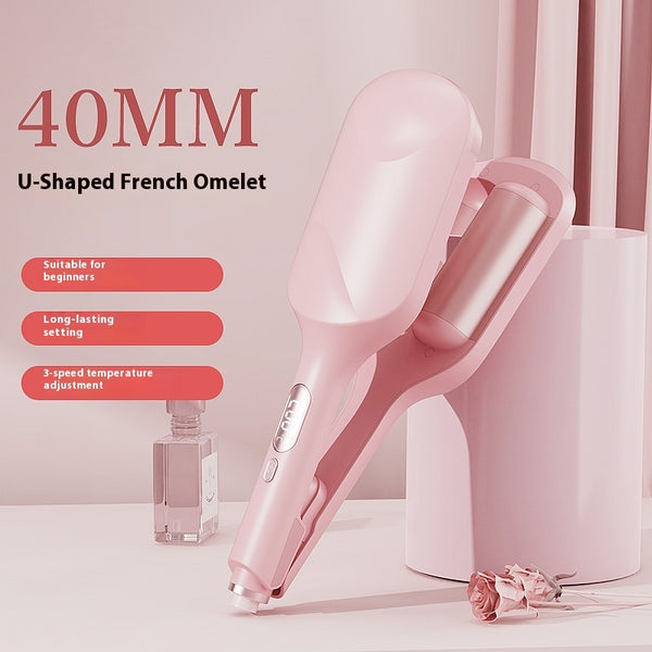 40MM Large Egg Roll Deep U LCD Hair Curler