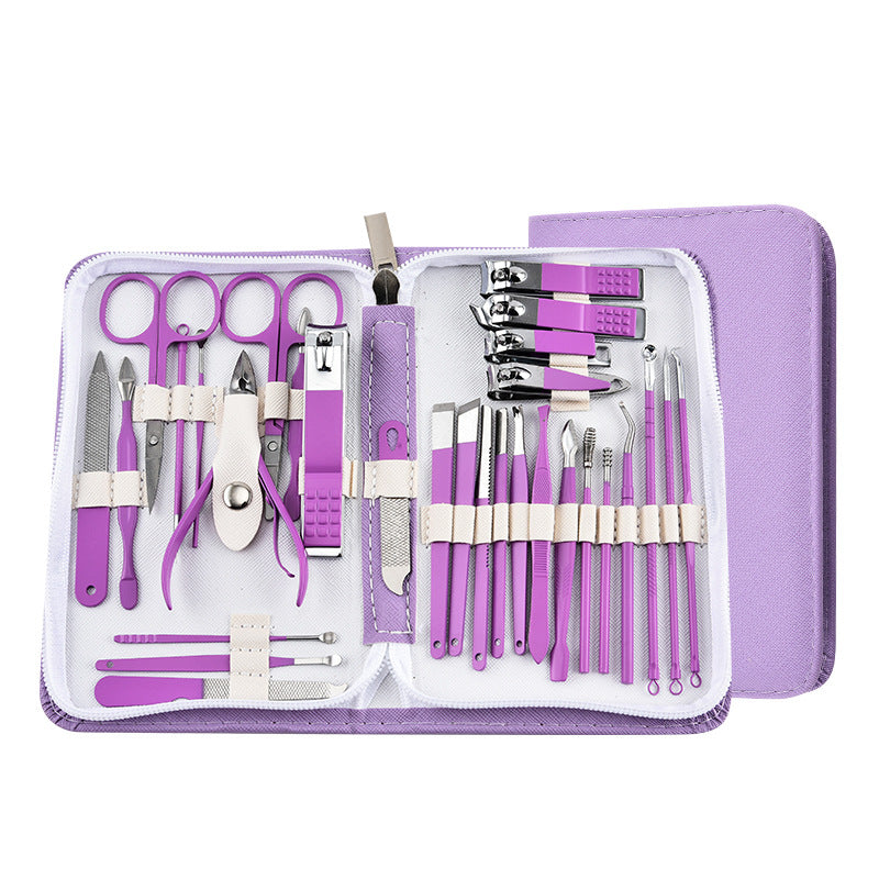 Portable Household Use 30-piece Nail Clipper Tool Set