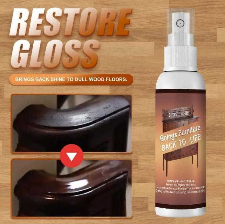 Furniture Restorer Wood Cleaner Polish Spray 120ml