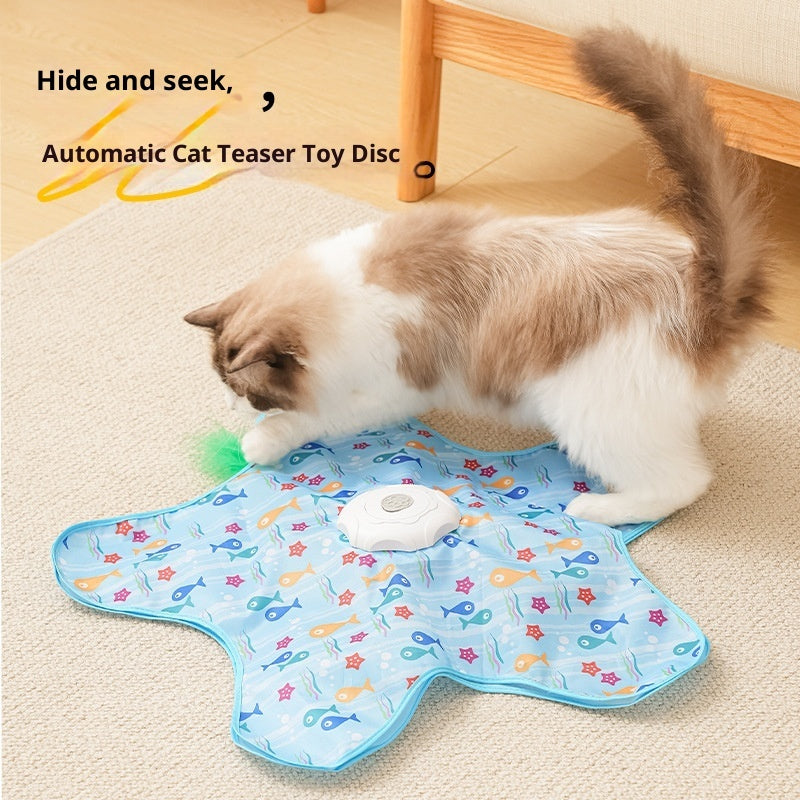 Cat Toy Smart Cat Hunting Cover Electric Relieving Stuffy
