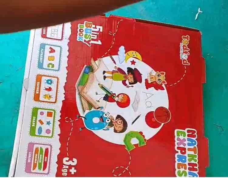 TodFod Natkhat Express Alphabet Learning Book for Kids