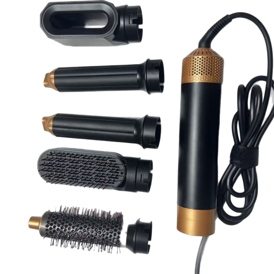 5-in-1 Multifunctional Home All-in-One Hair Dryer And Curling Iron With Automatic Curling Features