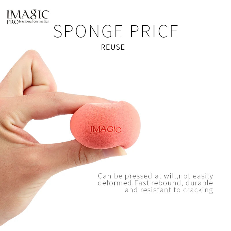 IMAGIC Makeup Sponge Professional Cosmetic Puff For Foundation Concealer Cream Make Up Soft Water Sponge Puff Wholesale