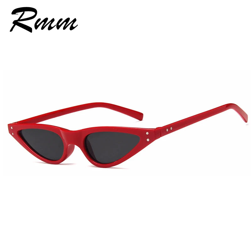 RMM Brand Cateye Sunglasses for Women Designer Retro Points Sun Glasses superstar Female Lady Eyeglass Individual glasses