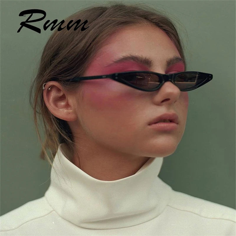 RMM Brand Cateye Sunglasses for Women Designer Retro Points Sun Glasses superstar Female Lady Eyeglass Individual glasses