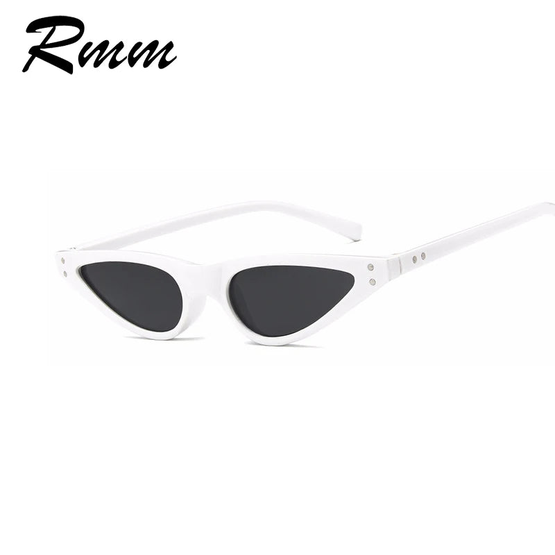 RMM Brand Cateye Sunglasses for Women Designer Retro Points Sun Glasses superstar Female Lady Eyeglass Individual glasses