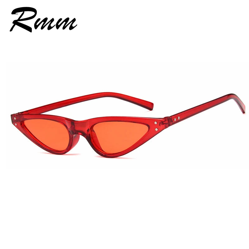 RMM Brand Cateye Sunglasses for Women Designer Retro Points Sun Glasses superstar Female Lady Eyeglass Individual glasses