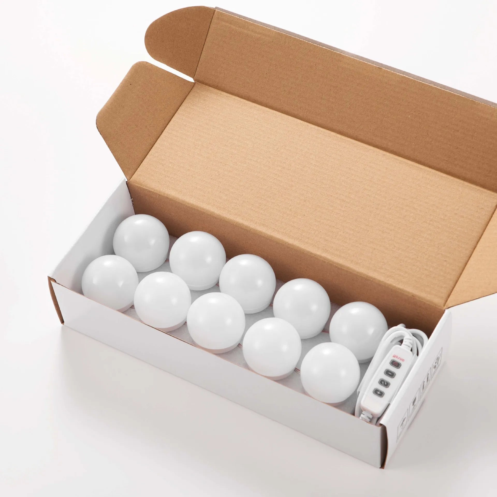 4/6/8/10/12/14pcs Makeup Mirror Light Set USB Dimmable Led Mirror Front Lamp for Bathroom Table Mirror Vanity Light Bulbs