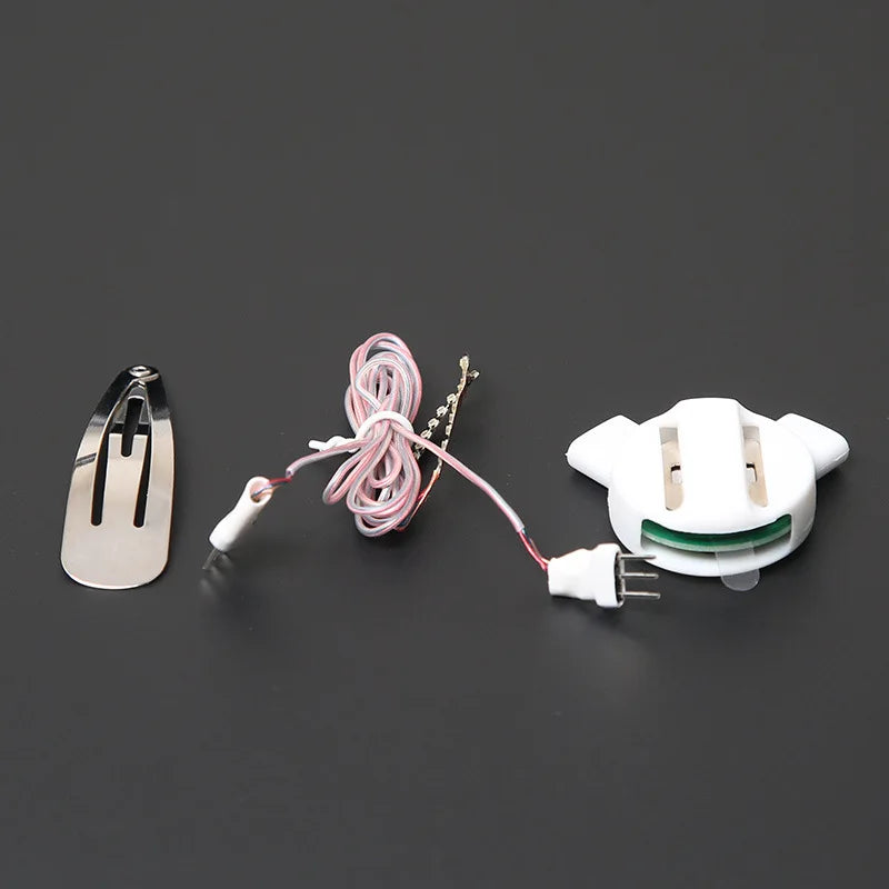 LED Light False Eye Lashes Luminous Shining Eyelash for Party Bar Makeup Eye Lash Eyelid False Eyelashes Unisex Luminous Eyelash