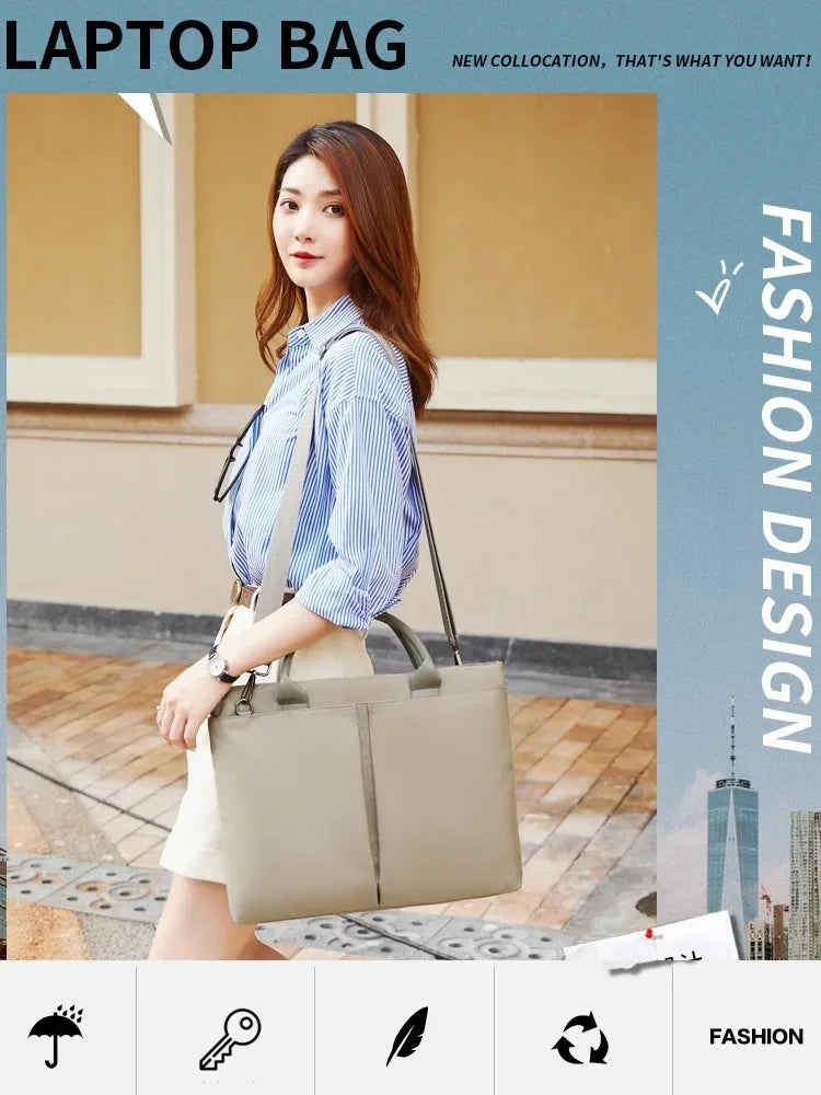 Messenger Laptop Bag 14,15.4,15.6,16 Inch,Women Lady Shoulder Case for Macbook Notebook Computer Dell ASUS Huawei Handbag