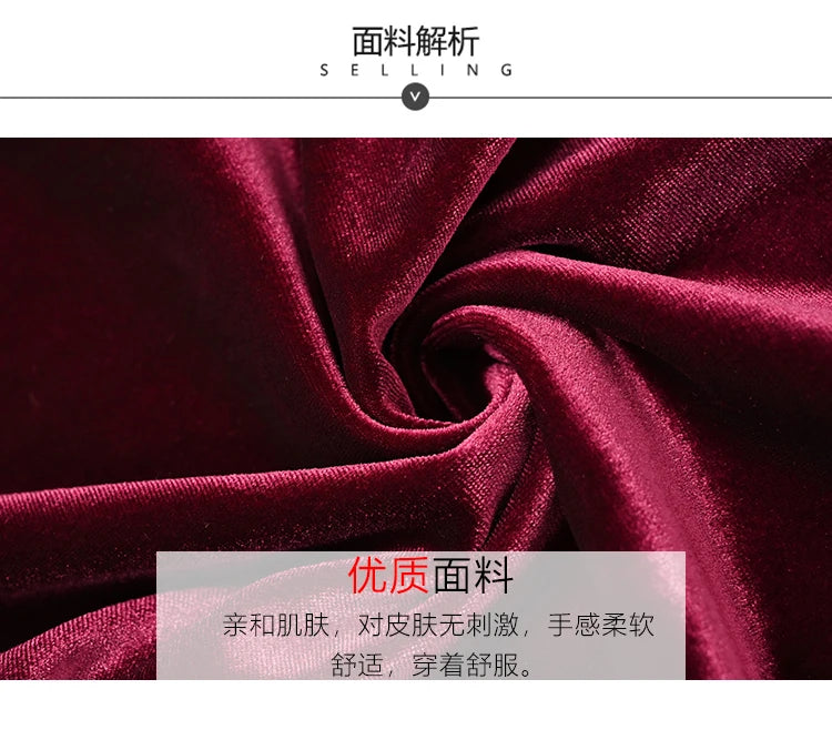 2024 Vintage Long Sleeve Women Sexy Midi Dresses Autumn Winter Velvet Thick Warm Dress Elegant Bodycon Party Night Maxi Vestidos