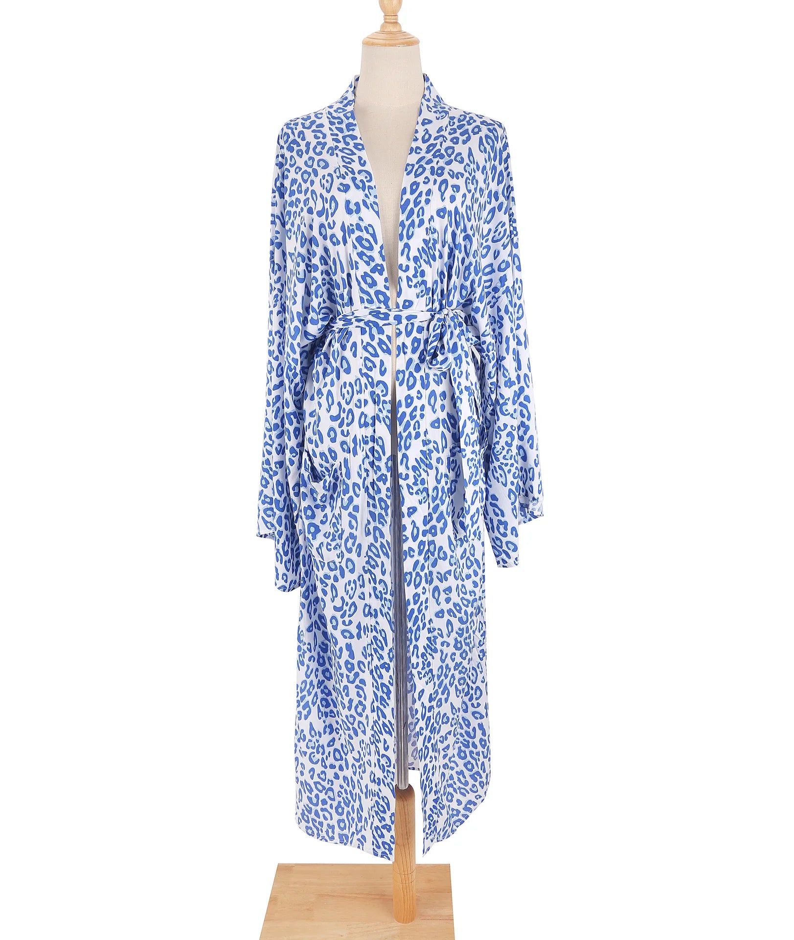 Kimono Bohemian Beach Swimsuit Cover Up Pareo Beach Women Tunics Beachwear 2023 Summer Long Bikini Blouse beach outfit for women