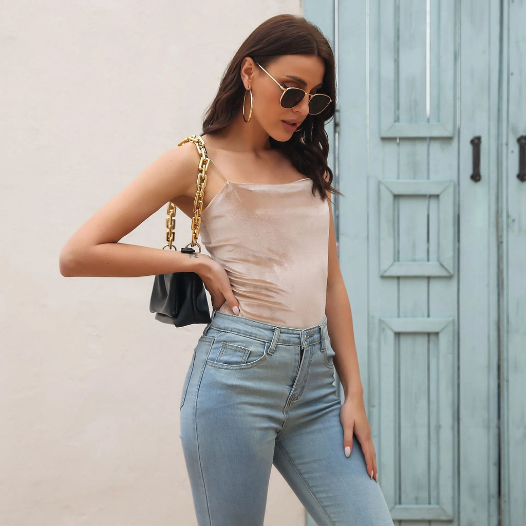 7 Colors Velvet Camis Sleeveless Suspender Vest 2022 Spring Summer Fashion Spaghetti Strap Basic Shirts Fitnes Women Tank Tops