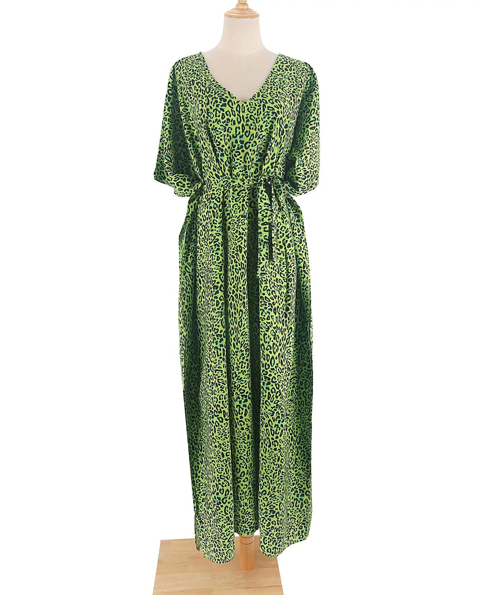 Kimono Bohemian Beach Swimsuit Cover Up Pareo Beach Women Tunics Beachwear 2023 Summer Long Bikini Blouse beach outfit for women