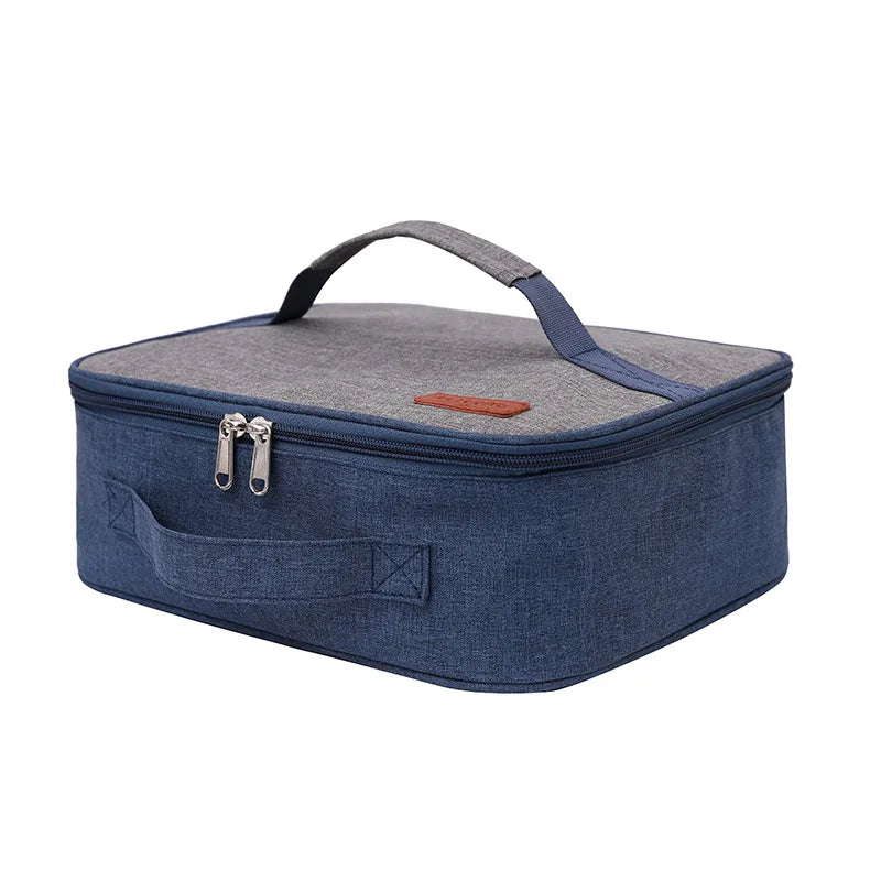 Waterproof Portable Lunch Bag School Thermal Box Nauture Hike Lunch Ice Isothermic Picnic Box Outdoor Office Cooler Tote Bag