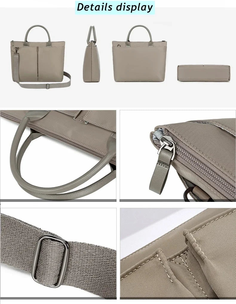 Messenger Laptop Bag 14,15.4,15.6,16 Inch,Women Lady Shoulder Case for Macbook Notebook Computer Dell ASUS Huawei Handbag