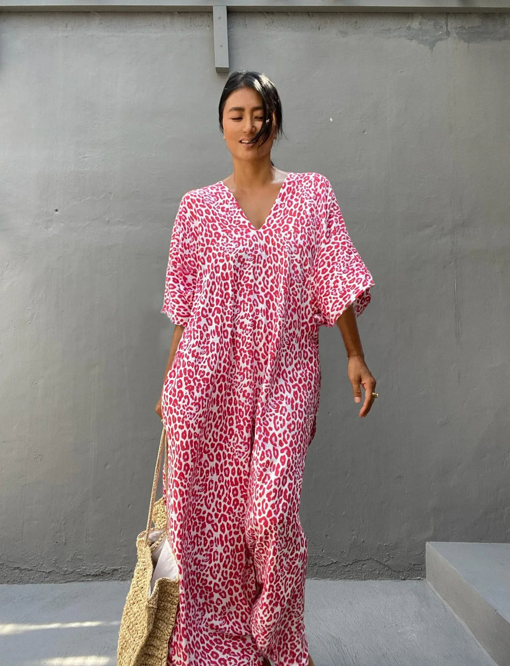 Kimono Bohemian Beach Swimsuit Cover Up Pareo Beach Women Tunics Beachwear 2023 Summer Long Bikini Blouse beach outfit for women