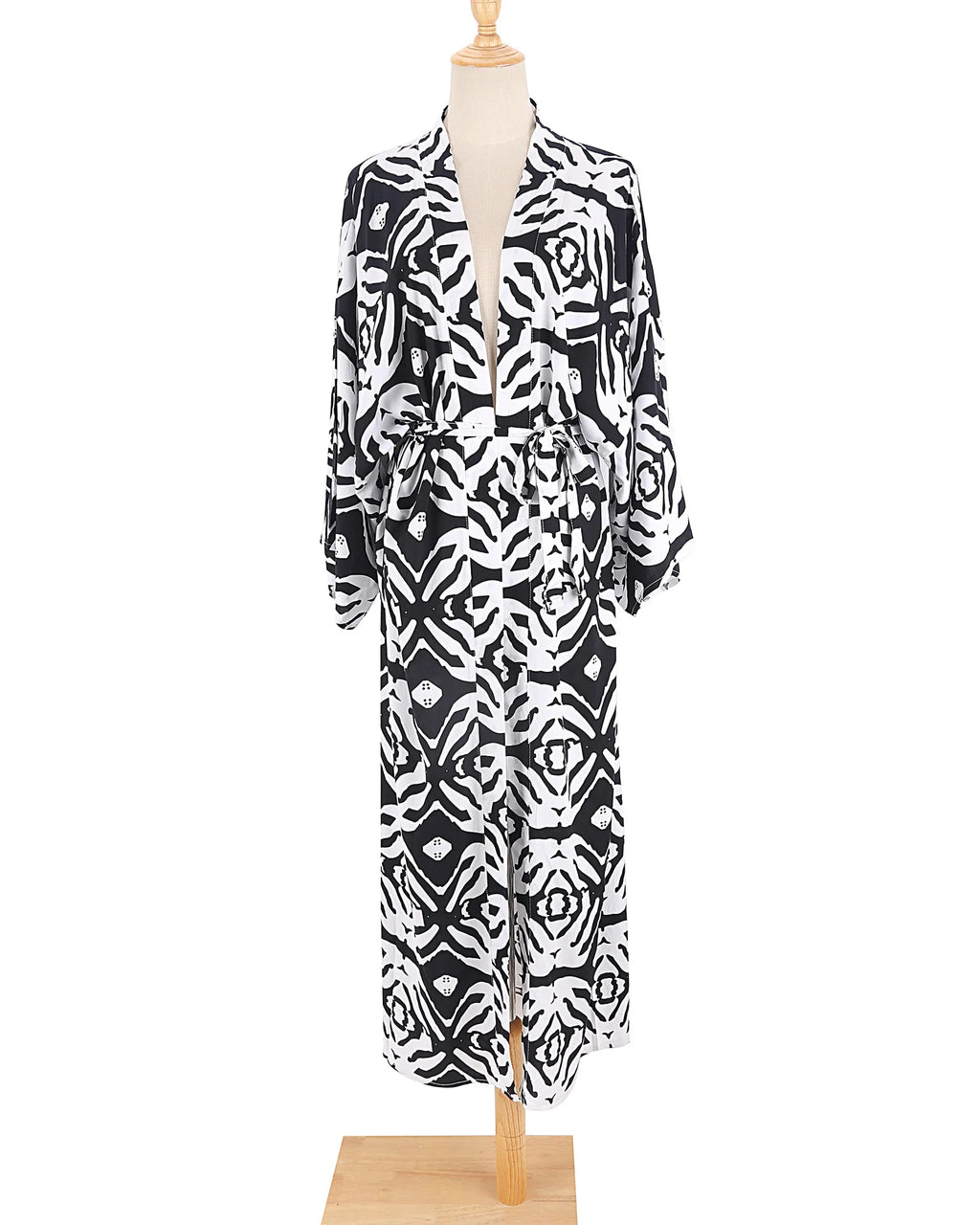 Kimono Bohemian Beach Swimsuit Cover Up Pareo Beach Women Tunics Beachwear 2023 Summer Long Bikini Blouse beach outfit for women