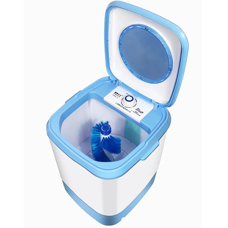 Small washing machine with integrated shoe washing sock washing underwear washing special wave wheel household baby artifact