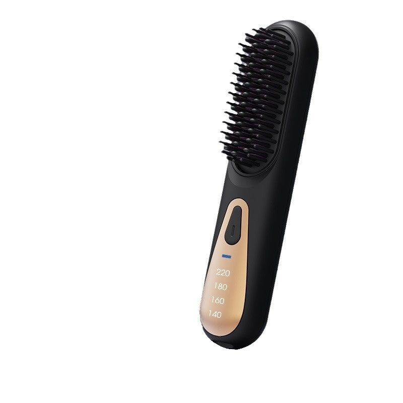 Anion Straight Comb Dual-use Lazy Hair Curler